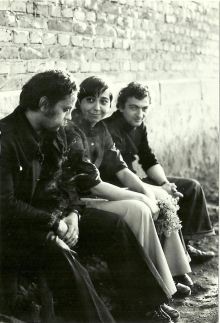 1975, на снимки в с. Скобелево, Гергьовден; с Ицо Обрешков
